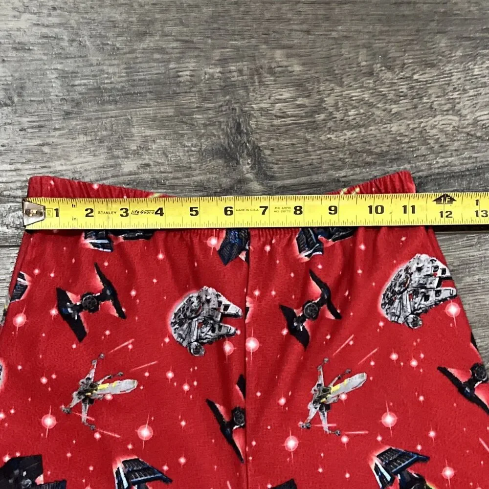 Vintage 2013 Lego Star Wars 2-Piece Pajama Set Luke Darth - Kids Size 10